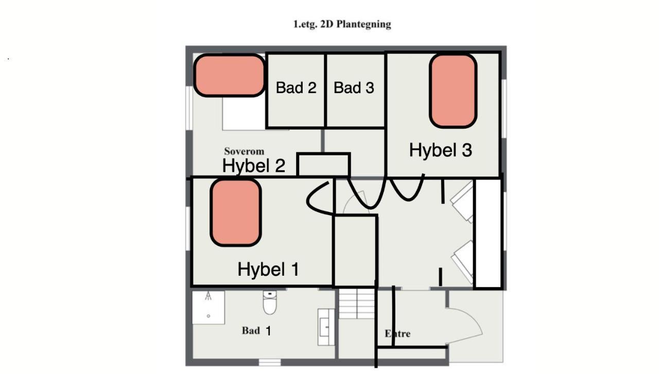Mosjoen Overnatting, Tordenskjolds Gate 24B Екстериор снимка